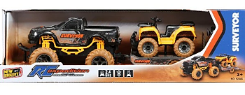 New Bright Expedition Surveyor R/C 1:24 svart/orange