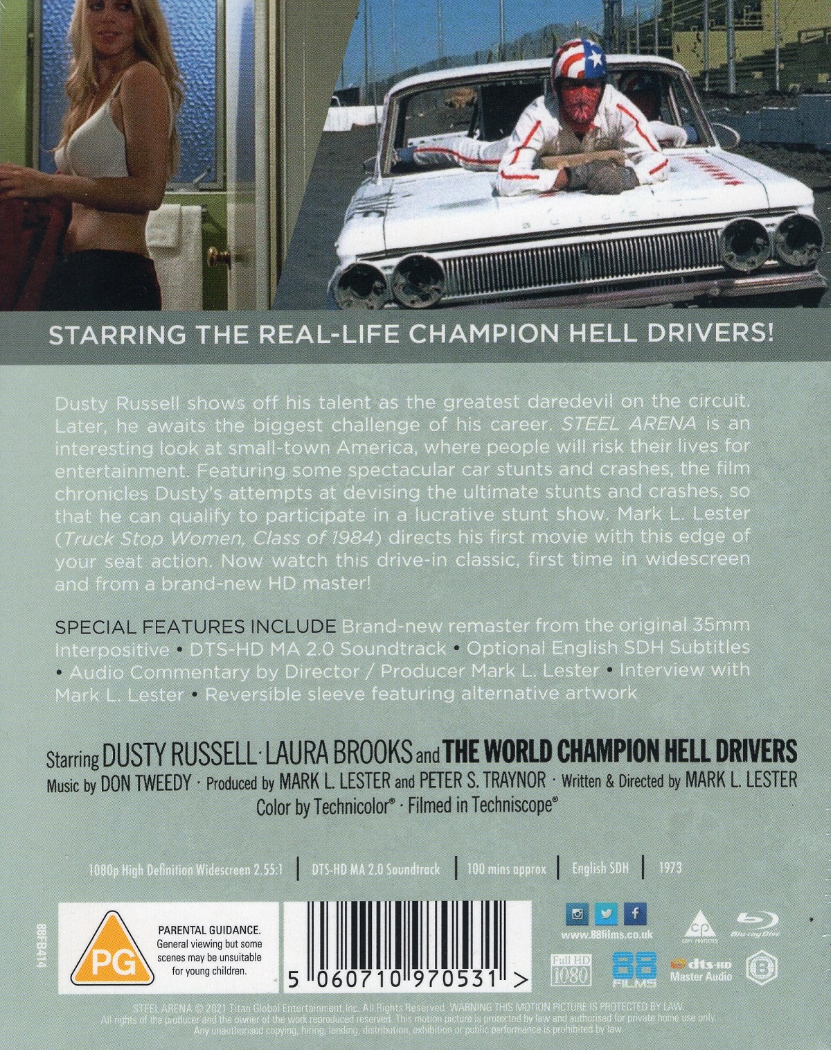 Steel Arena (ej svensk text) (Blu-ray) - 2
