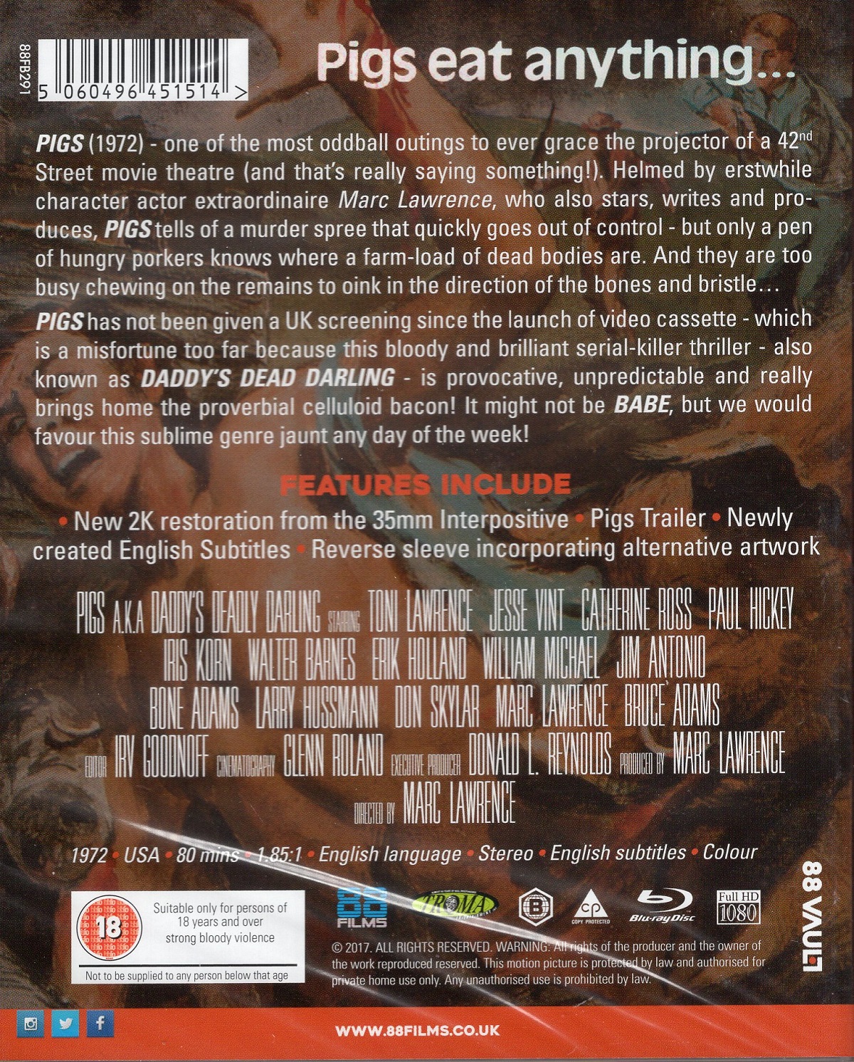 Pigs (ej svensk text) (Blu-ray) - 2