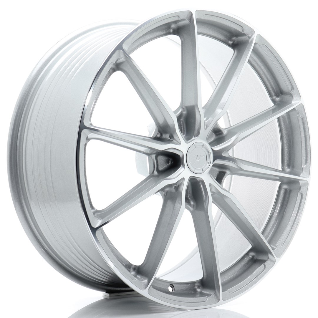 21" JR Wheels JR37 - Silver Machined Face