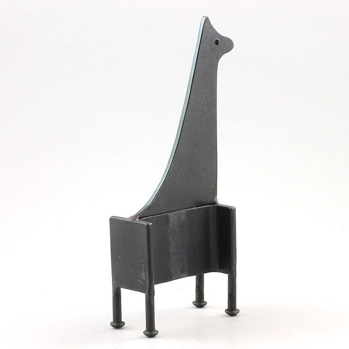 Bertil Vallien (1970s) Modern Iron Giraffe 21 cm SBV471