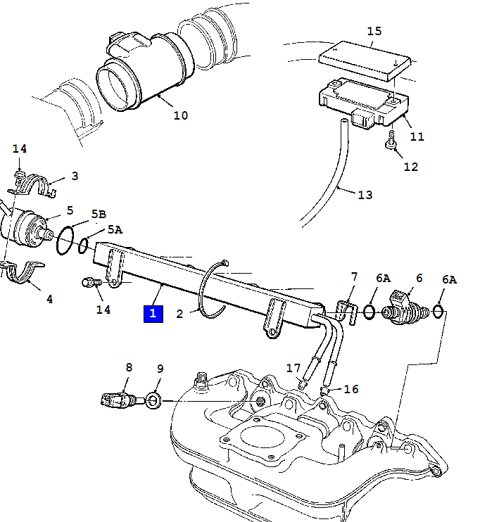  Spreader tube 900 94-97