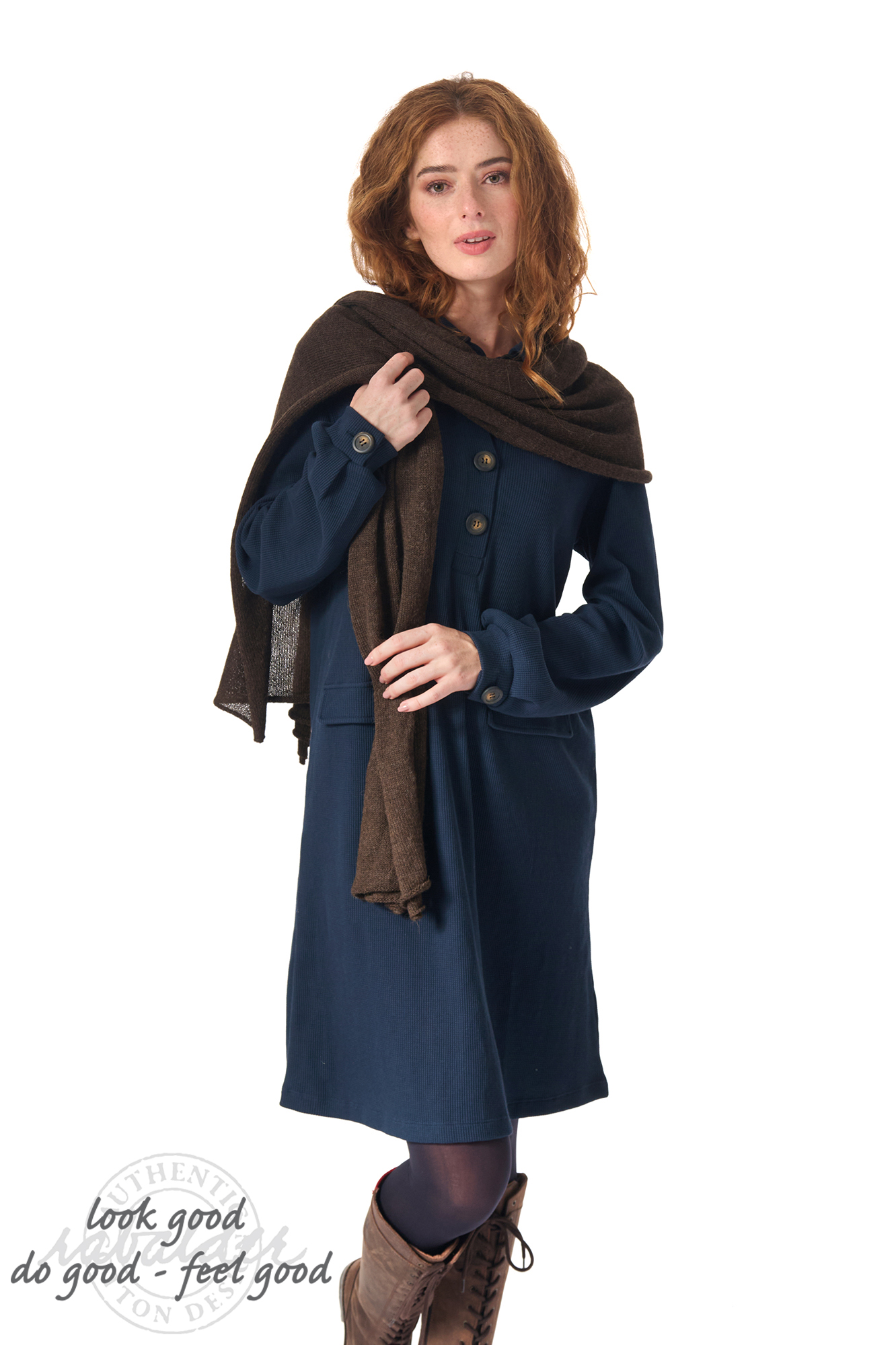 Nova scarf chocolate - 4