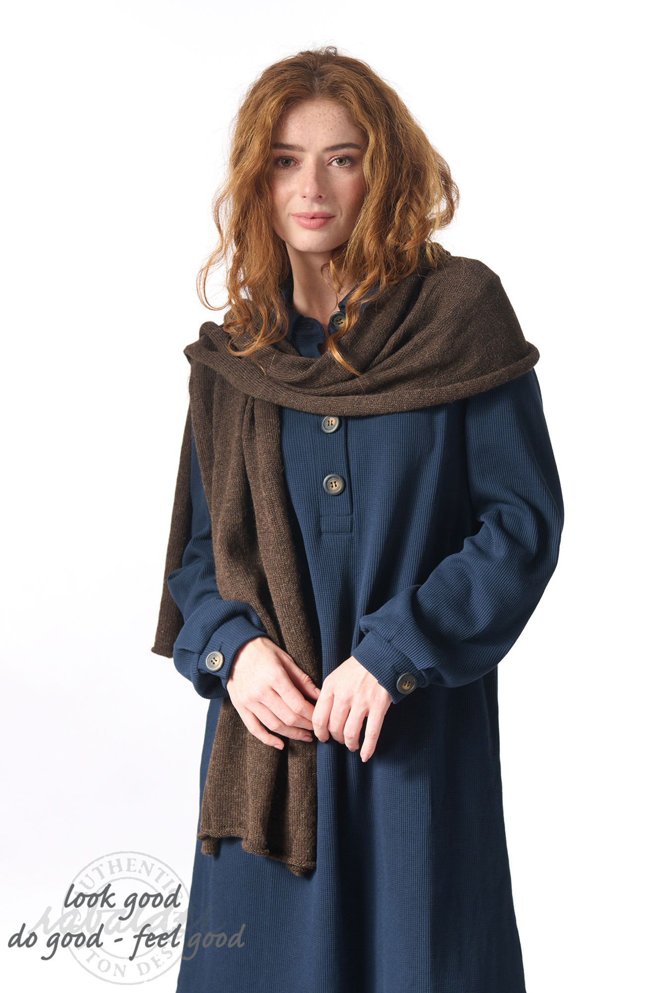 Nova scarf chocolate - 2