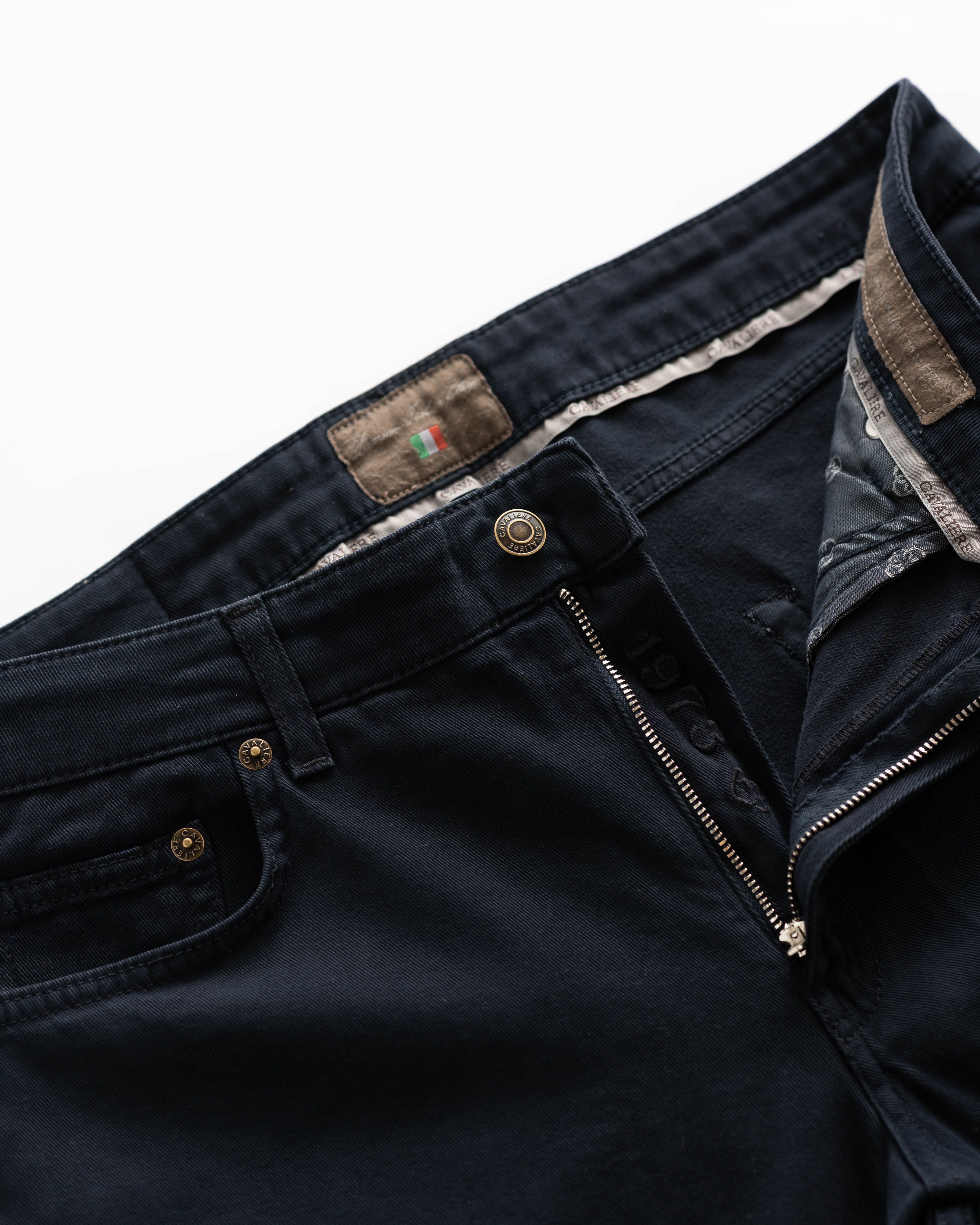 Cavaliere - Smartual Trousers - Dark Navy - 3