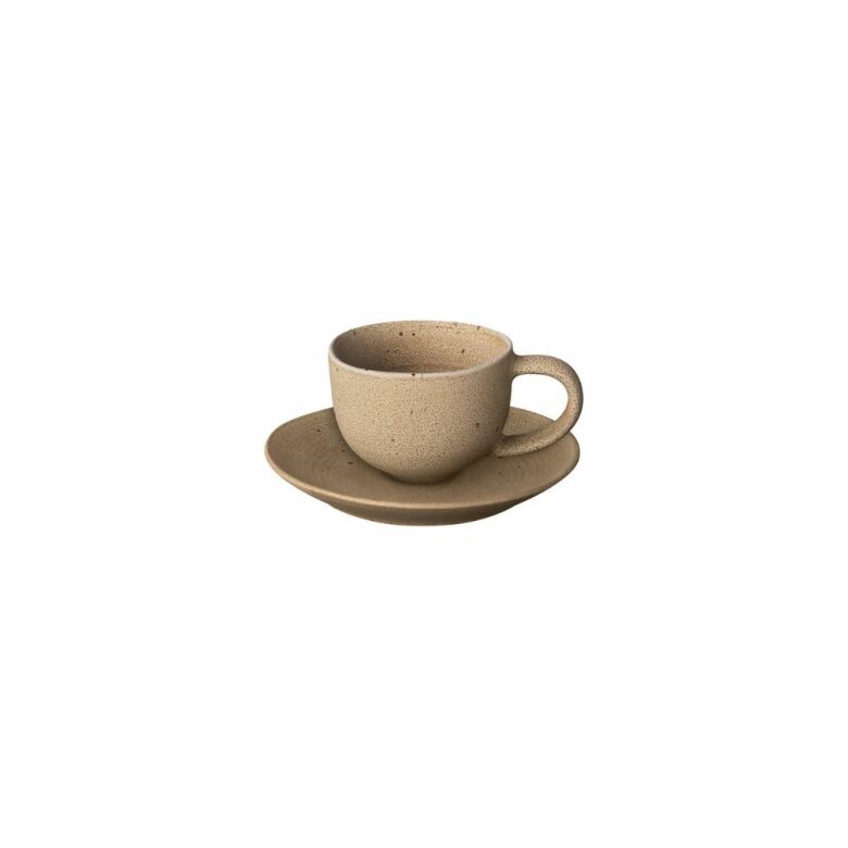 Kumi Espresso cup 6 cl Sand 2-pack