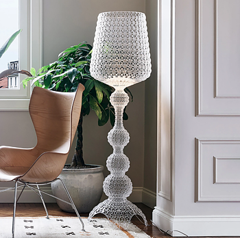 Kabuki Floor lamp Crystal - In stock - Kartell