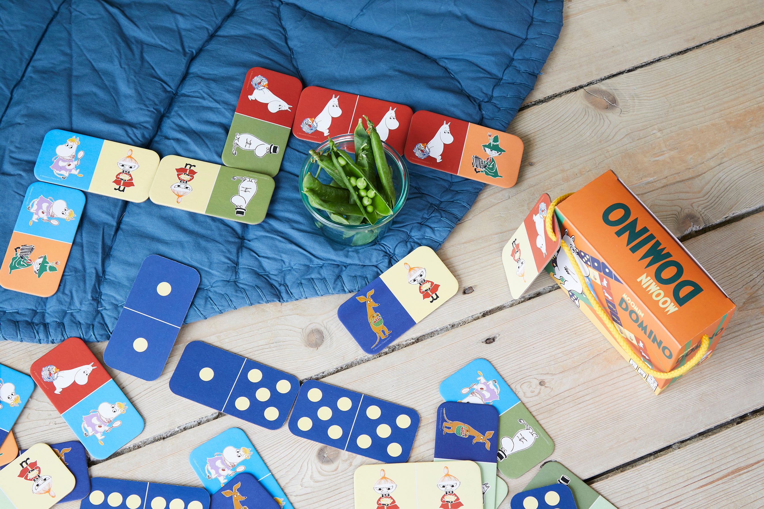 Moomin Game - Domino - 2