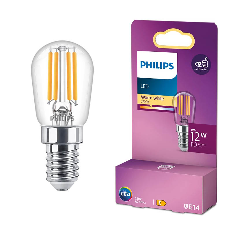 Led päron 1W (12W) E14