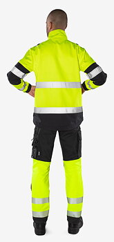 Varsel softshell-jacka klass 2