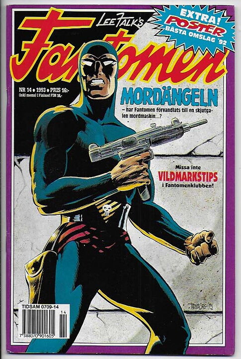 Fantomen 1993 Nr 14 VF Pren-ex/med Poster