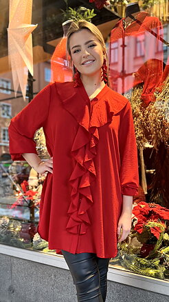 Jolly dress/tunic - red