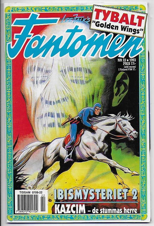 Fantomen 1993 Nr 22 NM-