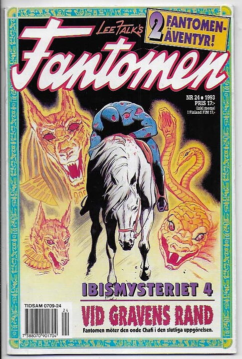 Fantomen 1993 Nr 24 FN/VF Pren-ex