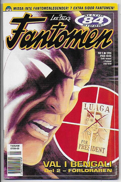 Fantomen 1994 Nr 5 VF+