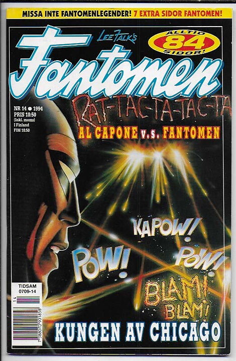 Fantomen 1994 Nr 14 VF Pren-ex