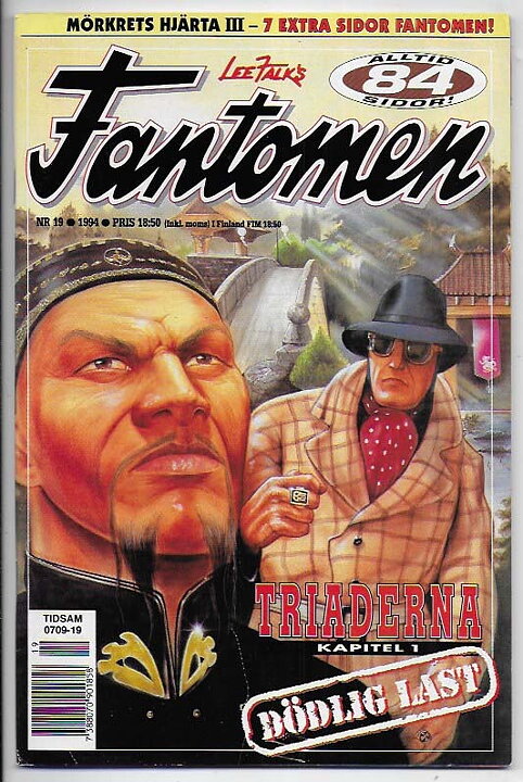 Fantomen 1994 Nr 19 VF Pren-ex