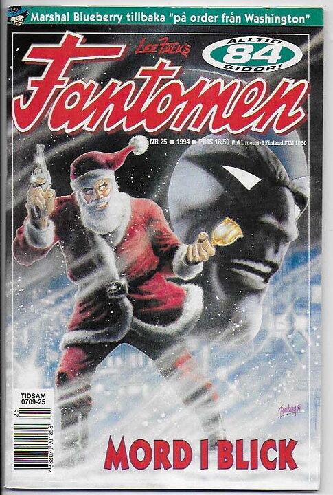 Fantomen 1994 Nr 25 VF Pren-ex