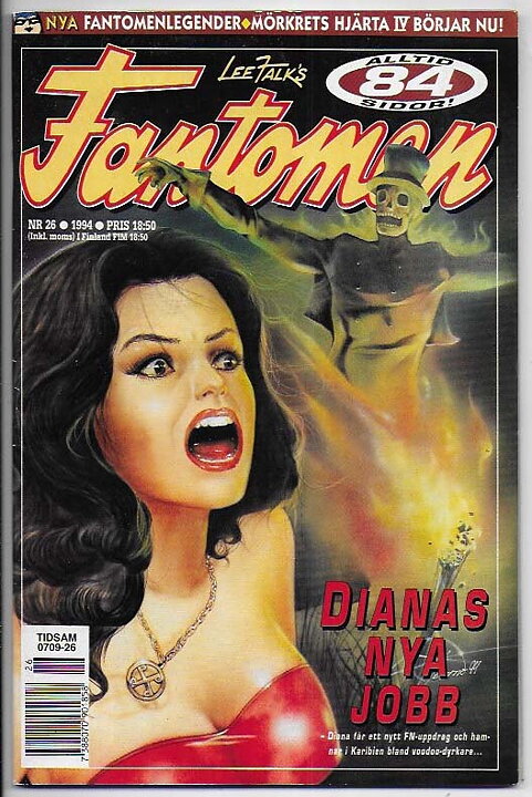 Fantomen 1994 Nr 26 VF- Pren-ex
