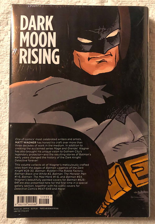 Legends of The Dark Knight: Matt Wagner HC NM Inplastad
