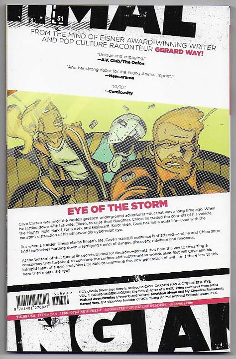 Cave Carson has a Cybernetic Eye: Volume 1 - Going Underground TP NM
