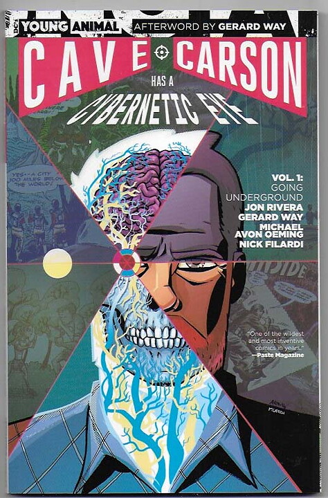 Cave Carson has a Cybernetic Eye: Volume 1 - Going Underground TP NM