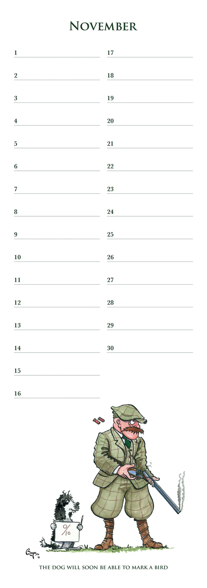Dog Training Anniversary Calendar 2026 - 13