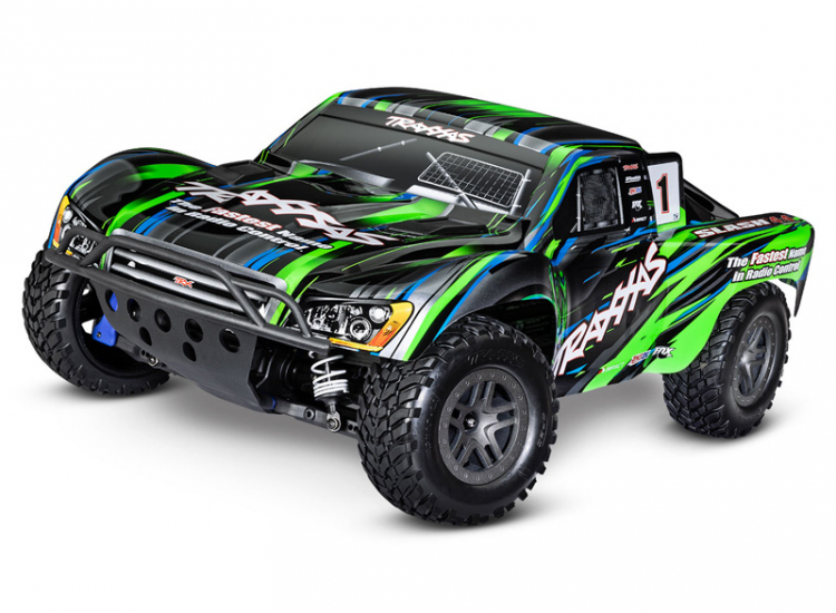 Traxxas Slash 4x4 1/10 RTR TQ BL-2s Green (utan batteri och laddare) - 3