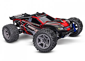 Rustler 4x4 BL-2s 1/10 RTR TQ Red Includes battery and usb c charger