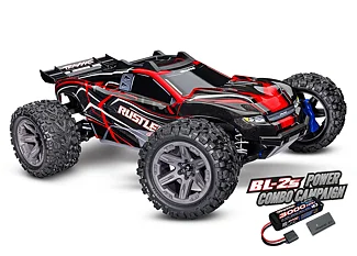 Rustler 4x4 BL-2s 1/10 RTR TQ Red Includes battery and usb c charger