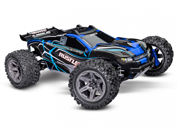 Rustler 4x4 BL-2s 1/10 RTR TQ Blå (utan batteri och laddare)