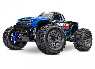Stampede 4x4 1/10 RTR TQ BL-2s Blue  (no battery and charger)