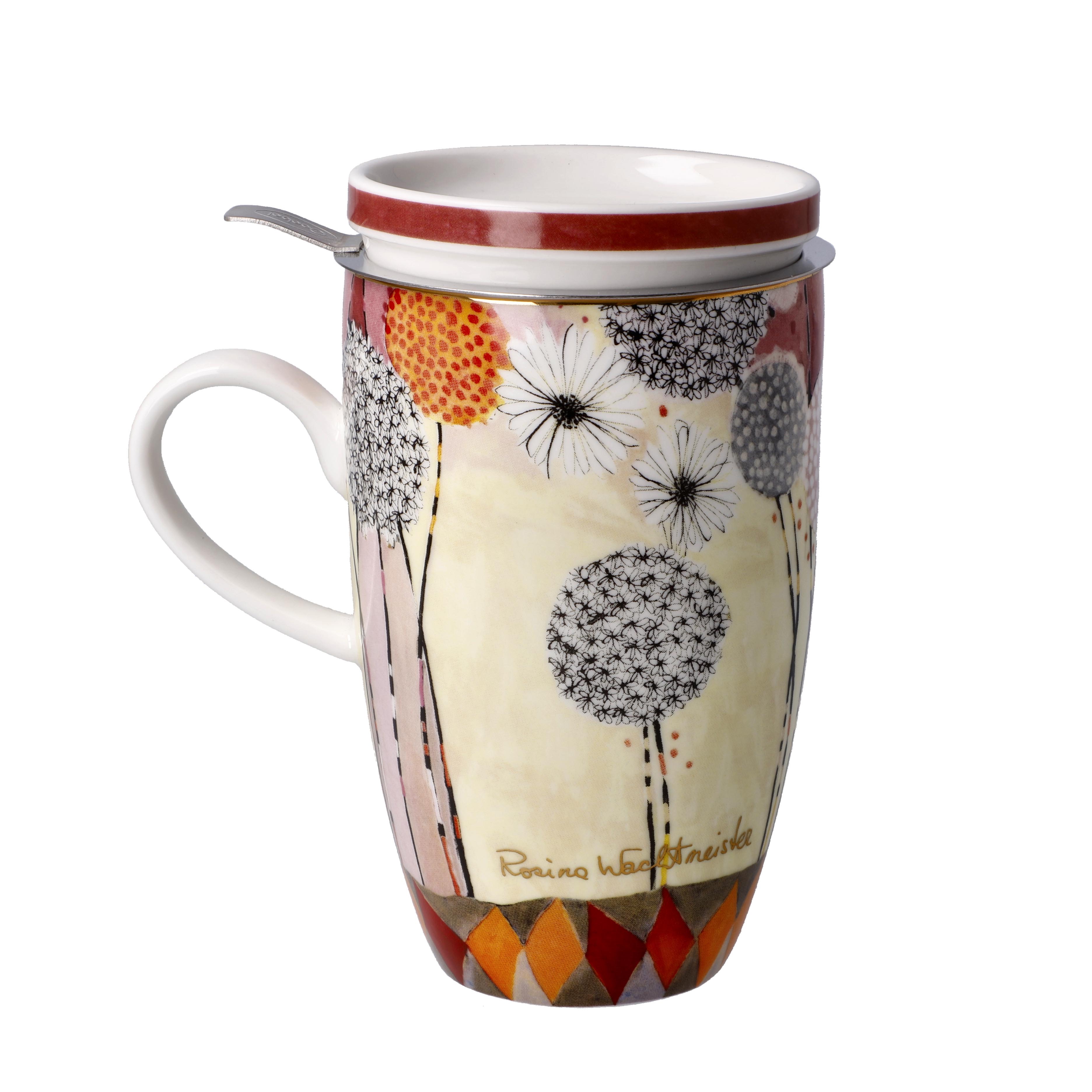 Goebel - Rosina Wachtmeister - Katt Temugg med lock + sil - Soffioni  - 4