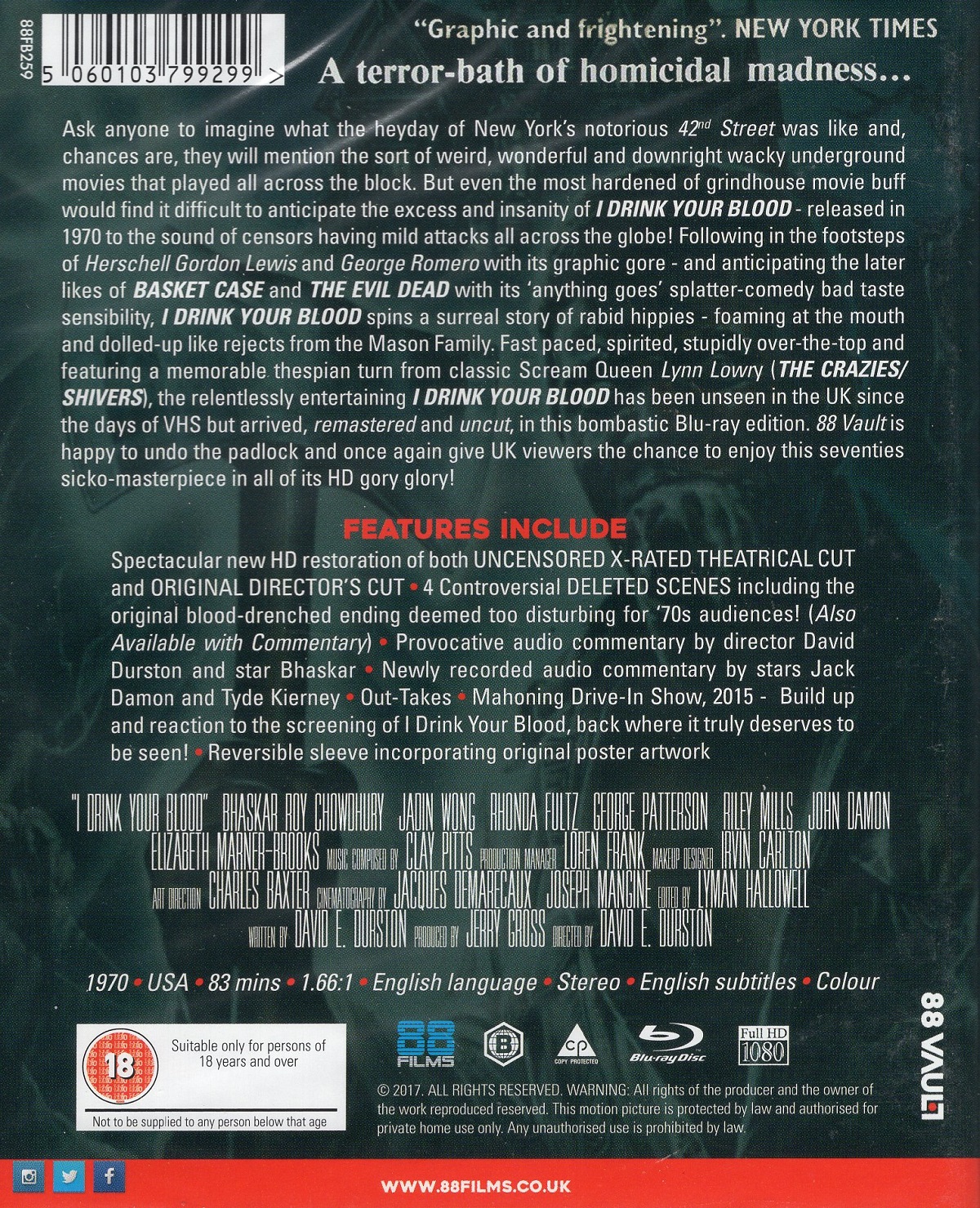 I Drink Your Blood (ej svensk text) (Blu-ray) - 2