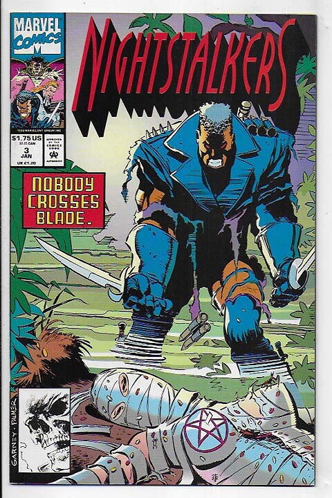 Nightstalkers # 3 VF/NM Blade