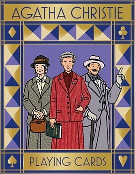 Agatha Christie : Playing cards - Kortlek i fin presentask