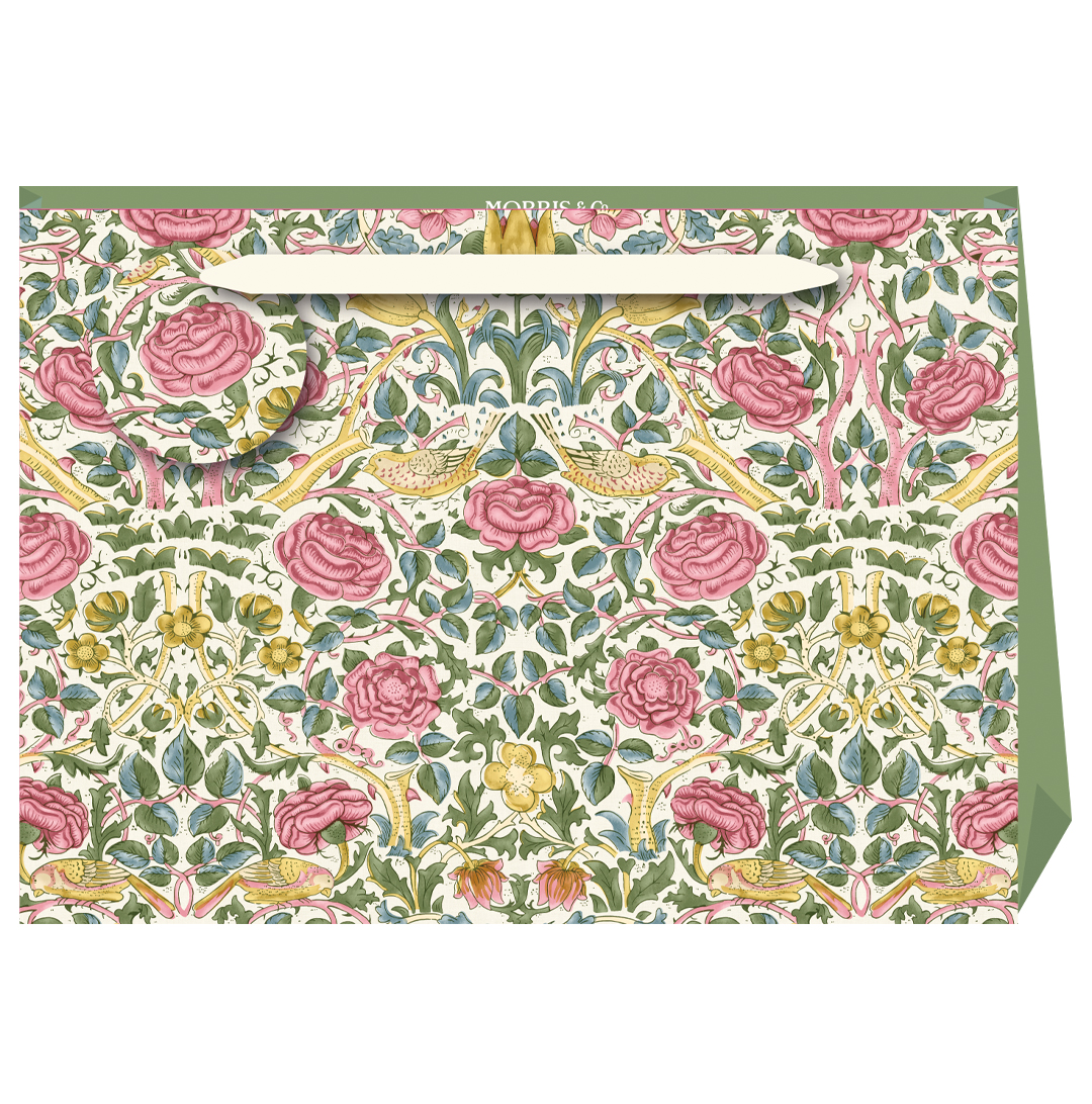 MO Rose Spring Green Shopper Bag