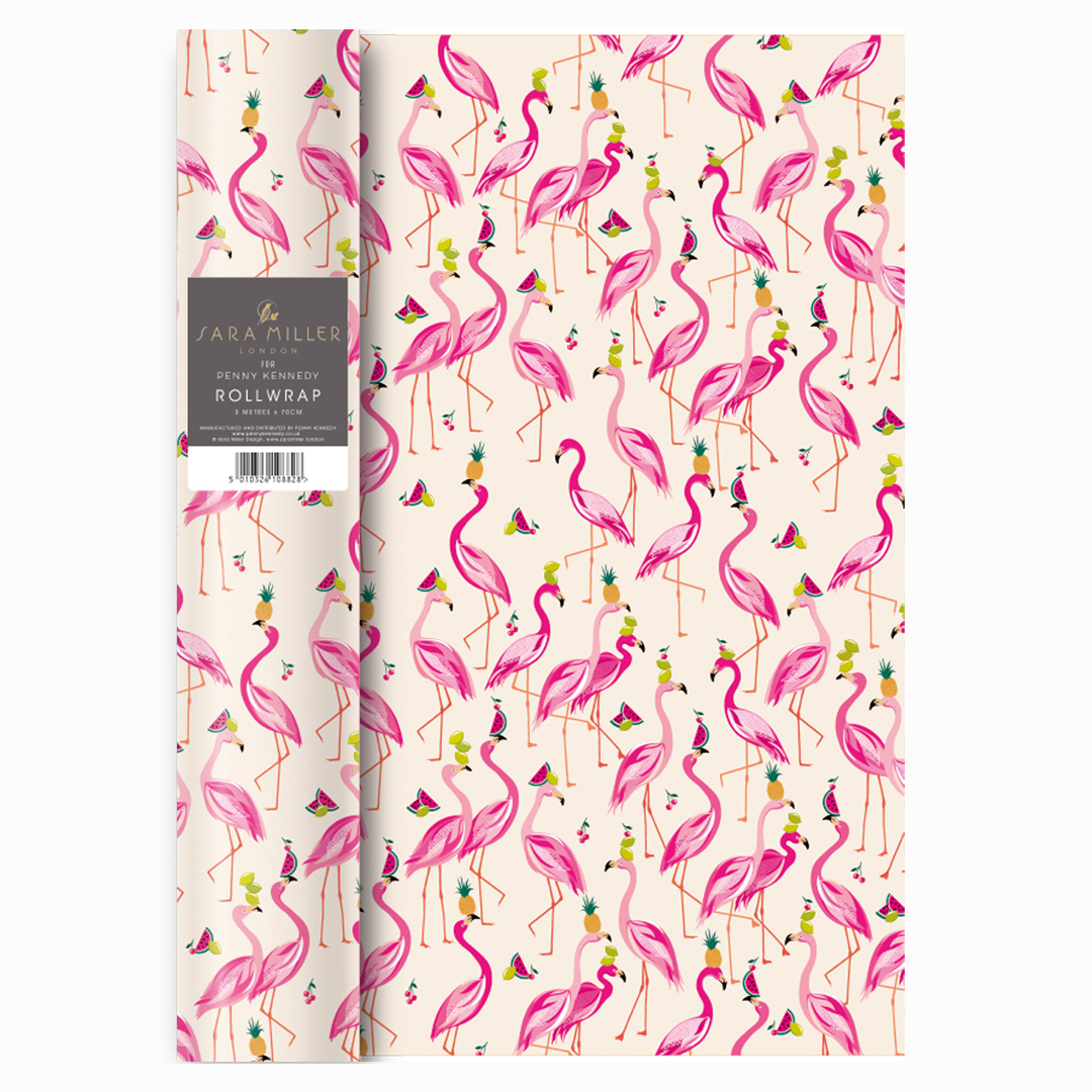 SM Celebrating Flamingos Roll Wrap