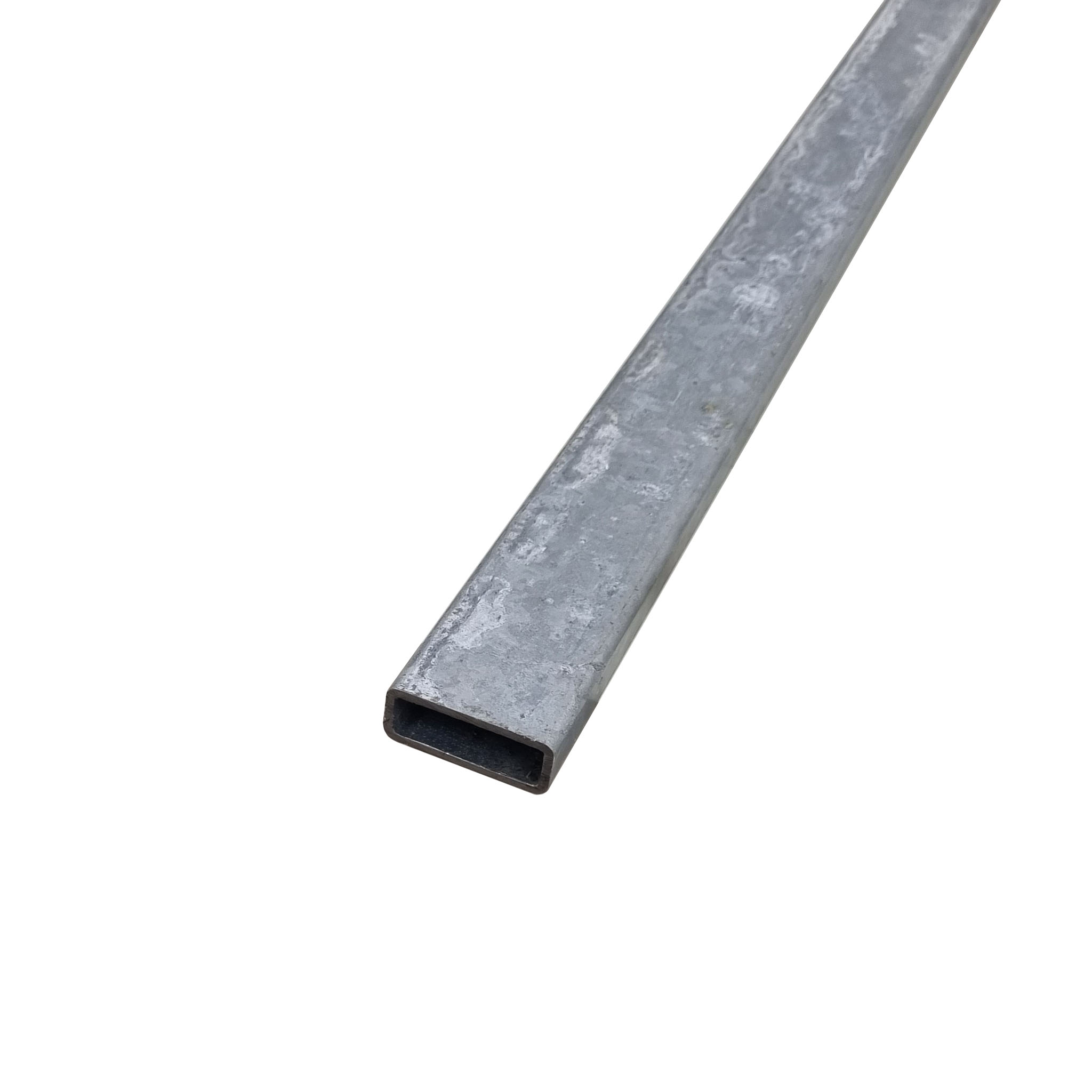 Tröskeljärn - Lågt fyrkantsrör galvat 20x50 mm