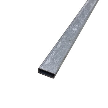 Tröskeljärn - Lågt fyrkantsrör galvat 20x50 mm