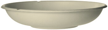Round Bowl Coupe moulded fibre natural Coupe 24 oz/720 ml (400 pcs/pack)