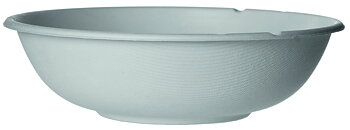 Round Bowl Coupe moulded fibre white 32oz/940 ml 400 pcs/pack
