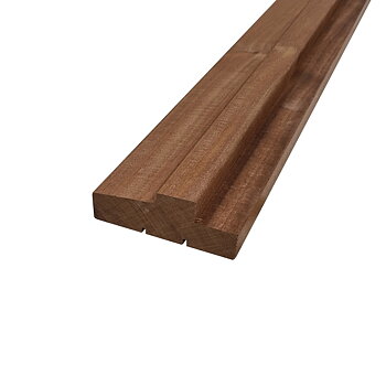 Dörrtröskel - Tröskel inåtgående dörr, hårdträ 43x118 mm