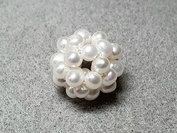Pärlboll ca. 20mm, odlade sötvattenpärlor