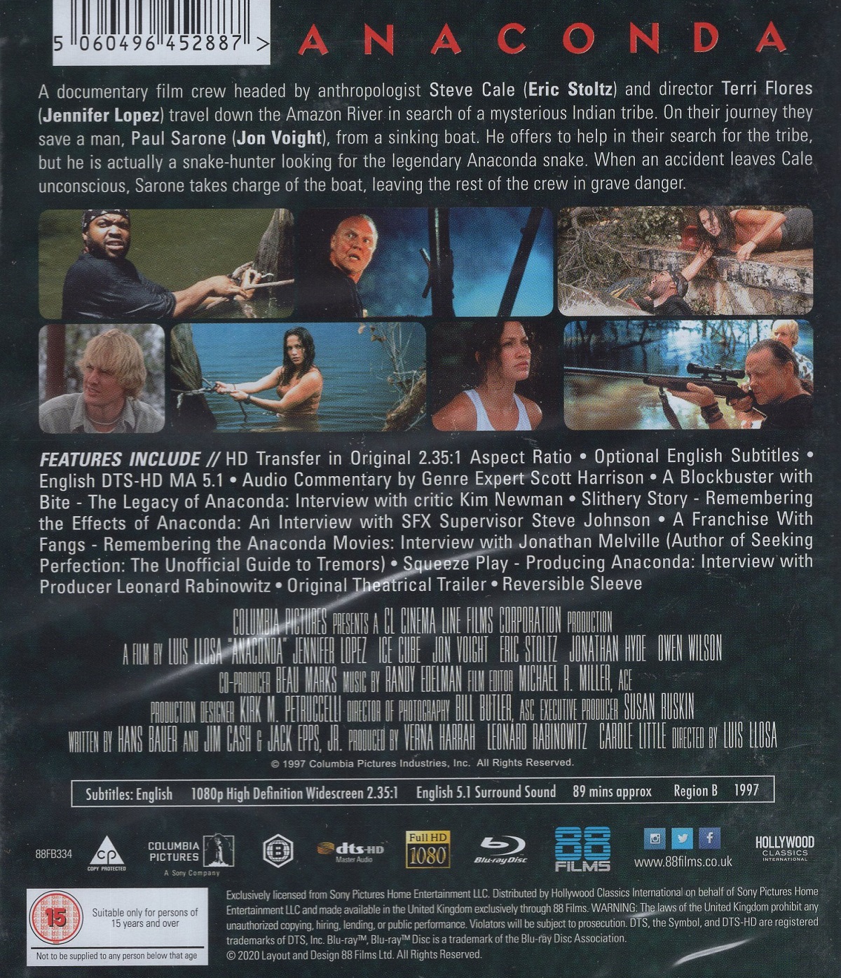 Anaconda (ej svensk text) (Blu-ray) - 2