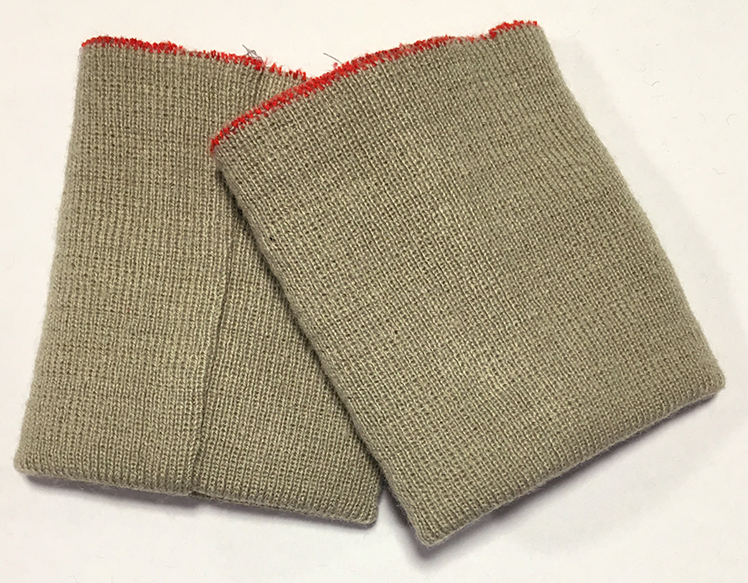 Ärm muddar beige