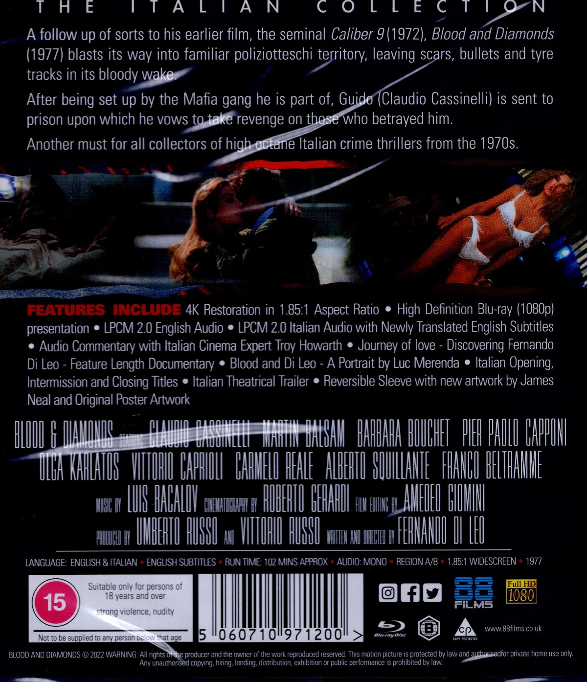 Blood & Diamonds (ej svensk text) (Blu-ray) - 2