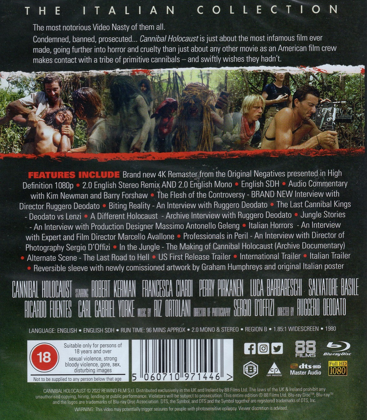 Cannibal Holocaust (ej svensk text) (Blu-ray) - 2