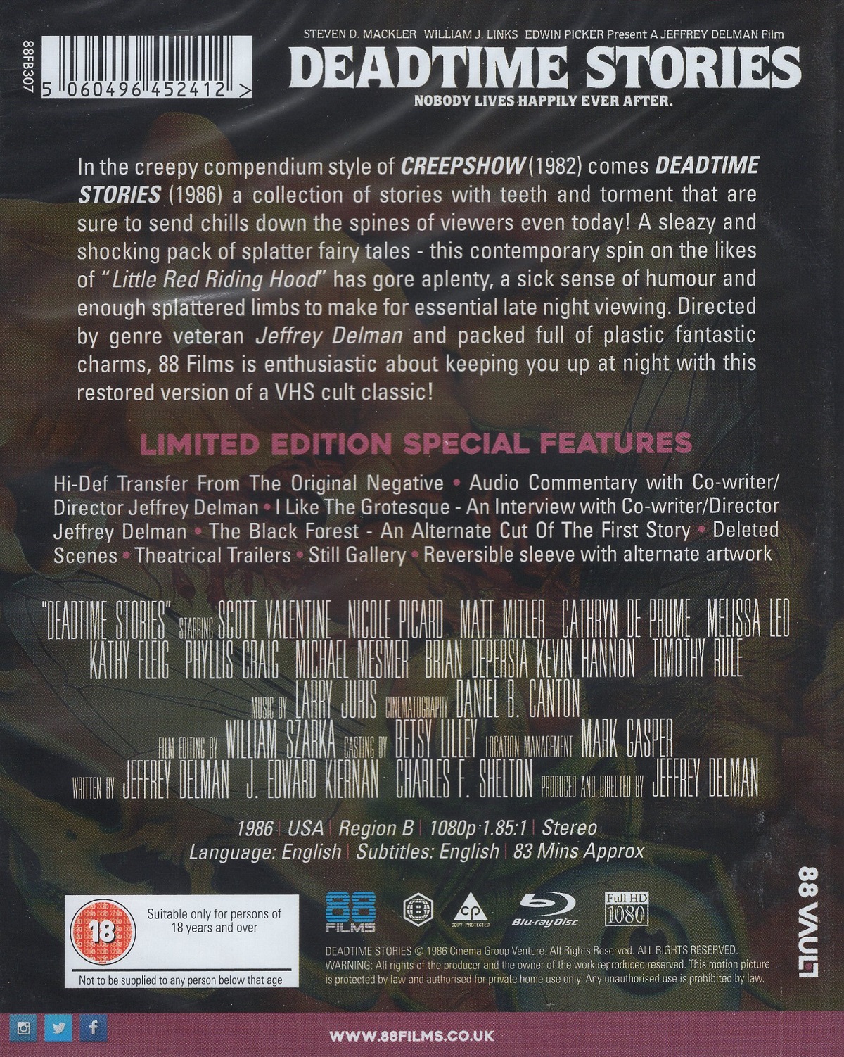 Deadtime Stories (ej svensk text) (Blu-ray) - 2