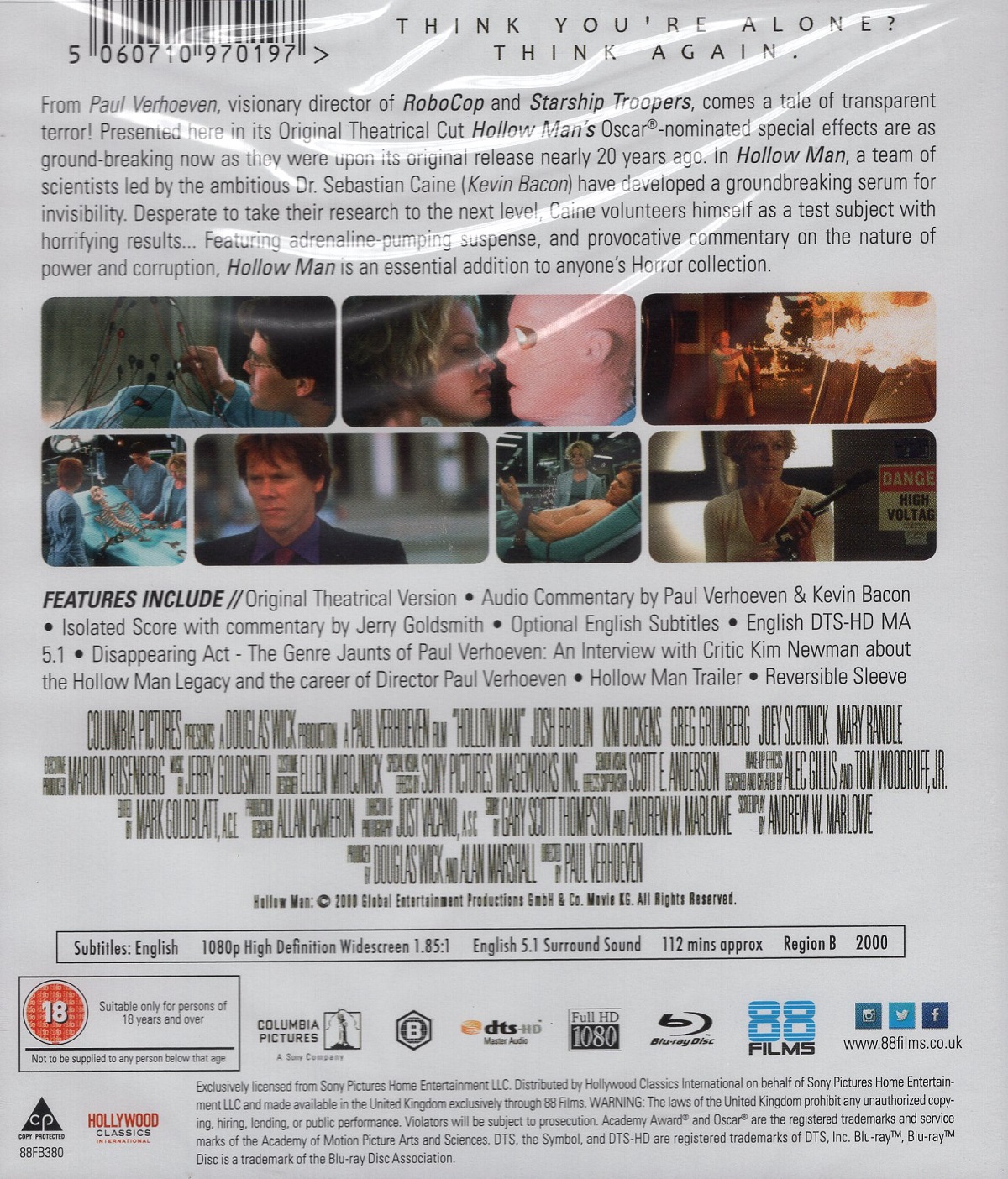 Hollow Man (ej svensk text) (Blu-ray) - 2
